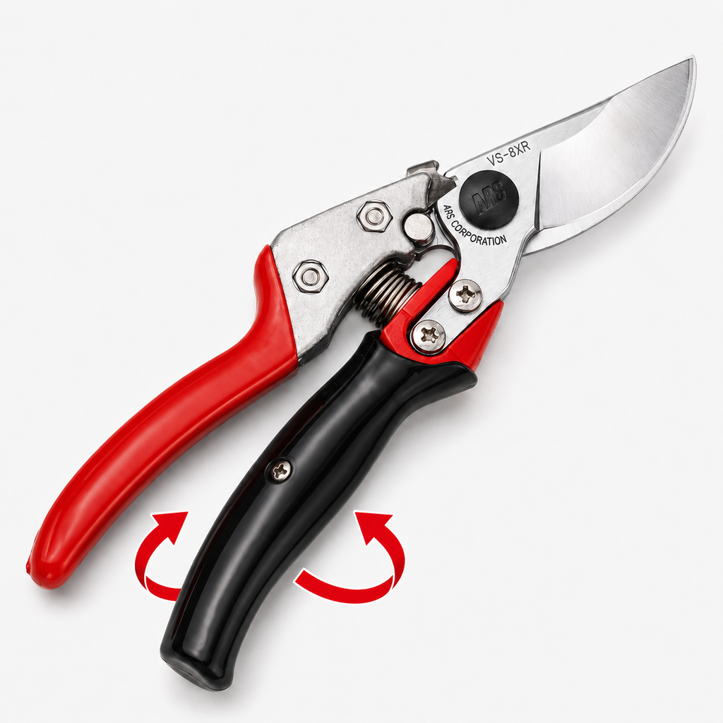 The Boss — ARS VS-8XR Rotating Handle Pruning Shears