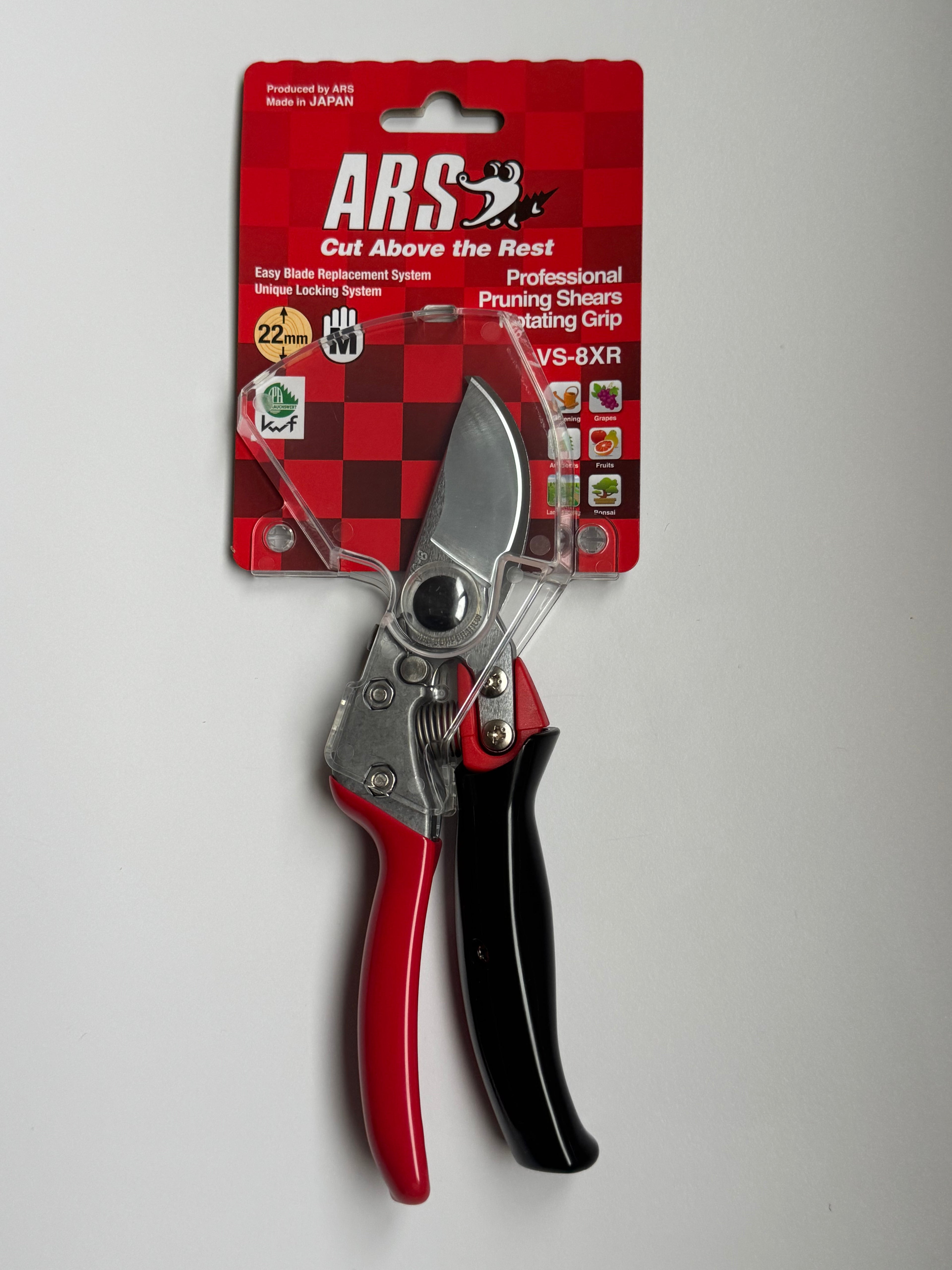The Boss — ARS VS-8XR Rotating Handle Pruning Shears